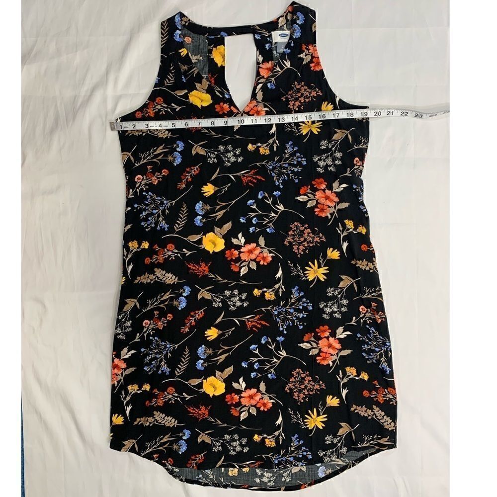 Old navy flower detail slip on dress size small petite - Picture 4 of 9
